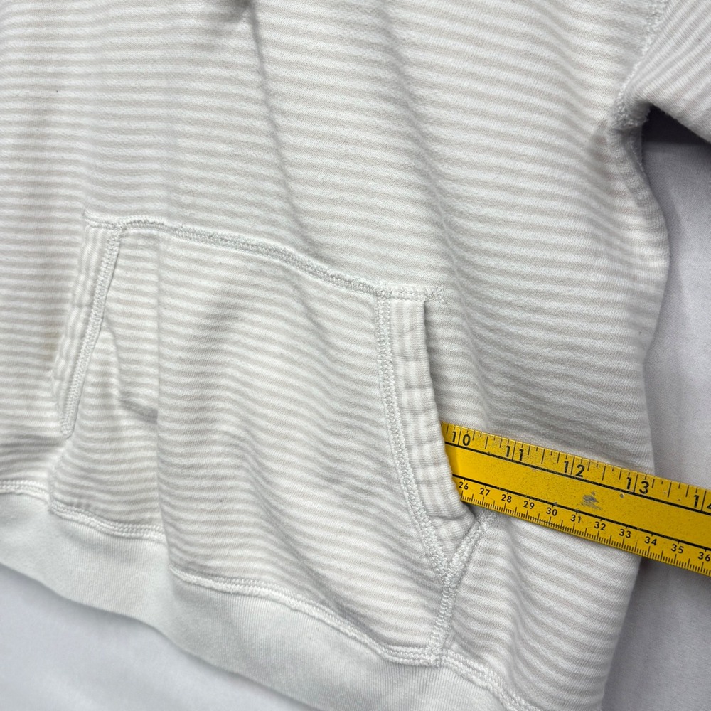 Abercrombie Fitch Striped Hoodie Pullover Casual Athleisure Women's Size M - Picture 7 of 13
